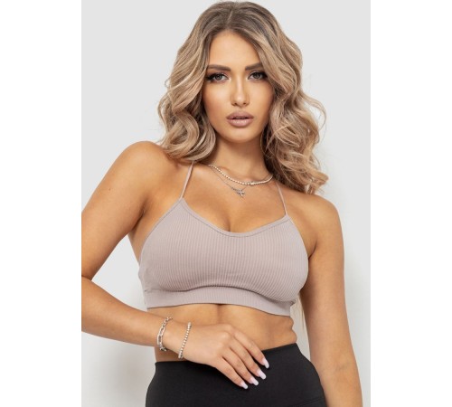 Топ жіночий, колір мокко, 131R1844