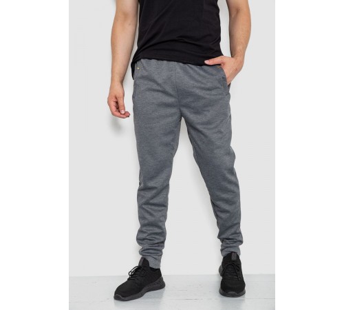 Спорт штани чоловічі, колір сірий, 244R41622