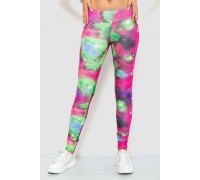 Лосини, колір рожево-салатовий, 172R3109-2