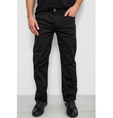 Брюки мужские, цвет черный, 243RFA611-532