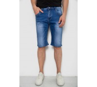 Шорты мужские джинсовые, цвет синий, 244RK7137