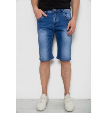 Шорты мужские джинсовые, цвет синий, 244RK7137