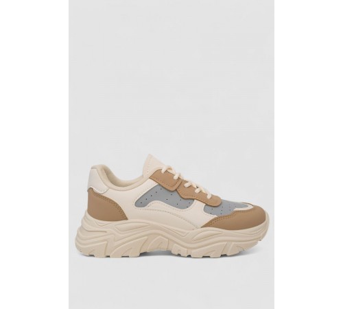 Кросівки жіночі, колір бежевий, 248RA90-20