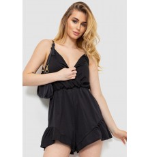 Комбінезон жіночий однотонний 204R0060, колір Чорний