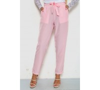 Штани жіночі шифонові, колір рожевий, 244R285