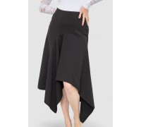 Юбка однотонная, цвет черный, 244R270