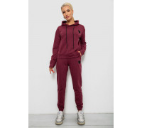 Спортивный костюм женский двухнитка, цвет сливовый, 214R1419-004