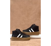 Кросівки жіночі демісезонні, колір чорно-білий, 248RWA180-5