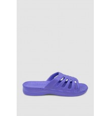 Шльопанці дитячі гумові, колір фіолетовий, 243R021
