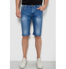 Шорти чоловічі джинсові, колір синій, 244RK7132 Шорти чоловічі джинсові, колір синій, 244RK7132