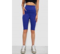 Велотреки женские в рубчик, цвет фиолетовый, 238R355