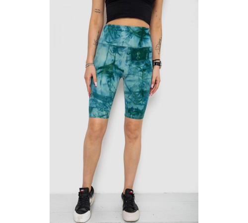 Велотреки жіночі, колір зелений, 238R58195