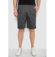 Шорты мужские, цвет темно-серый, 244R6697