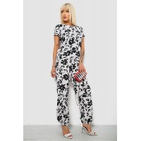 Костюм женский повседневный с принтом, цвет молочный, 257R815