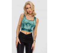 Майка-топ, колір зелений, 238R58264