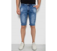 Шорты мужские джинсовые, цвет синий, 244RLS22-0211