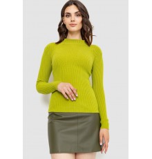 Гольф жіночий однотонний, колір оливковий, 204R016