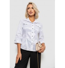 Сорочка класична в смужку, колір білий, 230R643-3