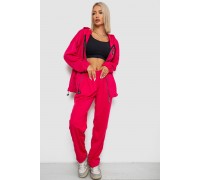 Спортивный костюм женский, цвет малиновый, 238R114-4
