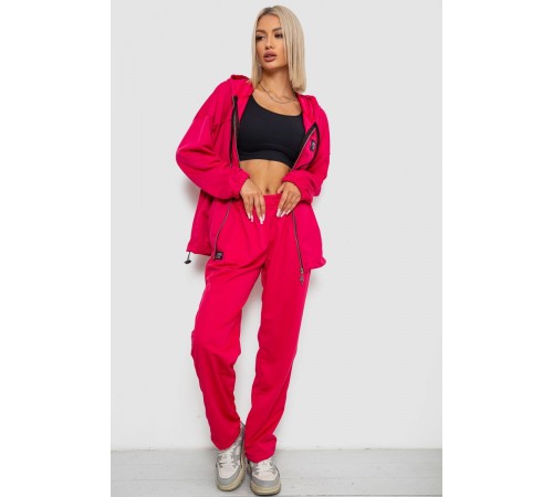 Спортивний костюм жіночий, колір малиновий, 238R114-4