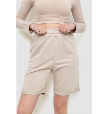 Шорти жіночі, колір світло-бежевий, 102R7721