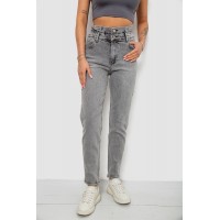 Женские джинсы Baggy paperbag, цвет серый, 244R00109