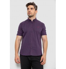 Рубашка мужская в клетку, цвет сине-красный, 214R4564-5