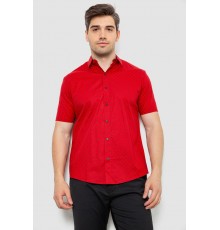 Сорочка чоловіча з принтом, колір червоний, 214R7330