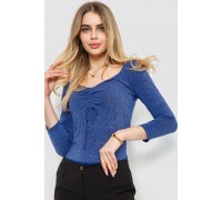 Боді ошатне, колір синій, 244R100