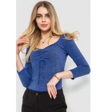 Боді ошатне, колір синій, 244R100