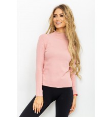 Гольф трикотажний жіночий, колір пудровий, 131R152034