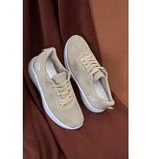 Кросівки чоловічі текстильні, колір бежевий, 244RJ1078