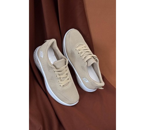 Кросівки чоловічі текстильні, колір бежевий, 244RJ1078