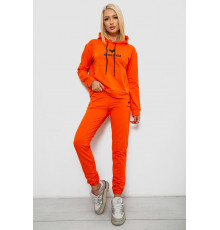 Спортивный костюм женский двухнитка, цвет оранжевый, 214R1419-007