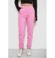 Спортивні штани жіночі, колір рожевий, 238R5052