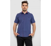 Рубашка мужская с принтом, цвет сине-красный, 214R7130-1