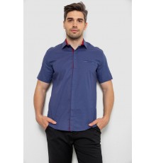 Рубашка мужская с принтом, цвет сине-красный, 214R7130-1