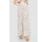 Штани жіночі штапель, колір молочний, 102R330-1