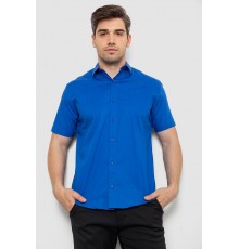 Рубашка мужская, цвет электрик, 214R7327