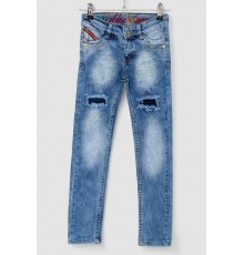 Джинсы для девочек, цвет синий, 247R2826-1 Джинсы для девочек, цвет синий, 247R2826-1