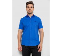 Рубашка мужская классическая, цвет электрик, 214R7114-1