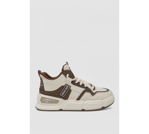 Кросівки чоловічі демісезонні, колір бежево-коричневий, 243RHK08