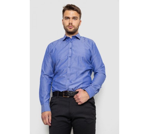 Рубашка мужская, цвет джинс, 214R820