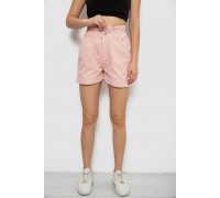 Шорты женские джинсовые, цвет пудровый, 182R1684