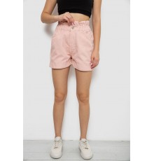 Шорти жіночі джинсові, колір пудровий, 182R1684