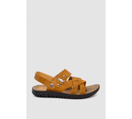 Сандалії дитячі для хлопчика, колір світло-коричневий, 243RL9109