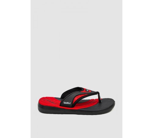 В'єтнамки дитячі, колір чорно-червоний, 243R9015B-17