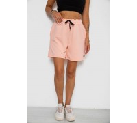 Шорти жіночі однотонні, колір персиковий, 238R777