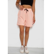 Шорти жіночі однотонні, колір персиковий, 238R777