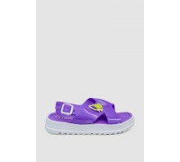 Дитячі босоніжки для дівчаток, колір фіолетовий, 243R8434-2